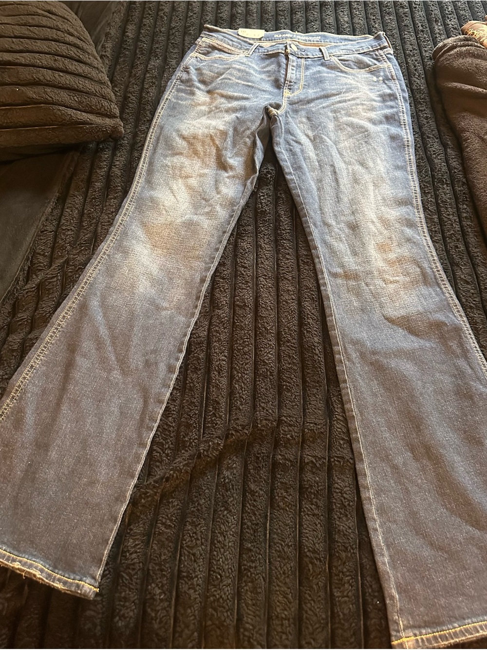 Old Navy Medium Blue Flare Jeans